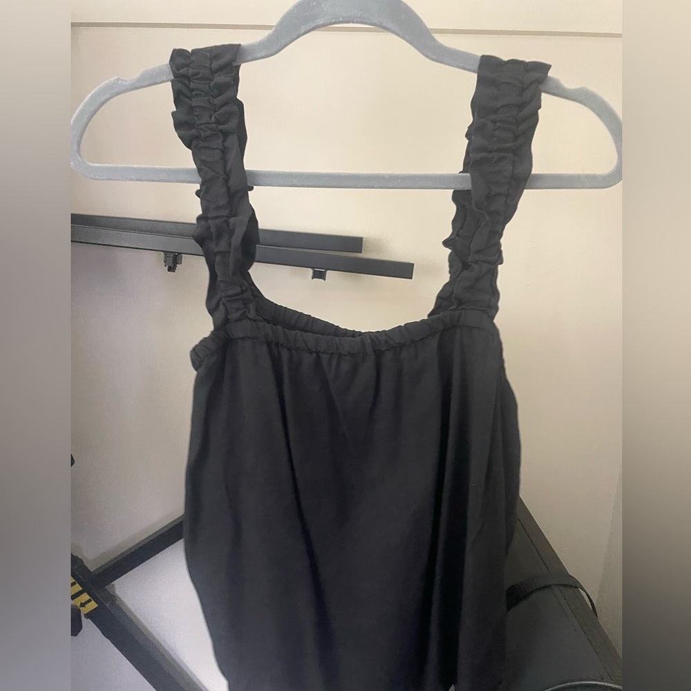 Red Haute Black Tank - only worn once